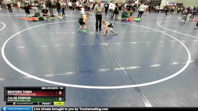 93 lbs 7th Place Match - Caleb Parman, Bison Wrestling Club vs Brayden Tobin, Flat Earth Wrestling Club