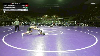 126 lbs Round Of 32 - Jayden Olivas, Clovis East vs Tony Rodriguez, Monache