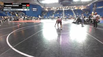 126 lbs Cons. Round 4 - Jack Cole, Bethlehem Catholic vs Christian Ramirez, St Peter Prepatory