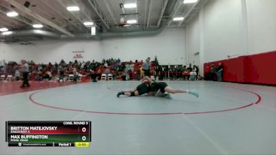 150 lbs Cons. Round 3 - Max Buffington, Fossil Ridge vs Britton Matejovsky, Eaglecrest A