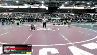 114 lbs Cons. Round 1 - Sidonah Colvin, Bonneville vs Aurora Rider, Kuna