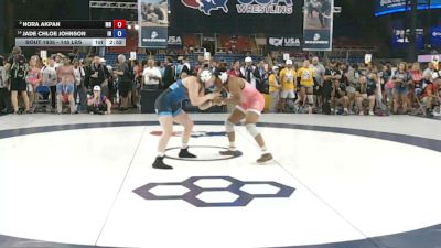 145 lbs Champ. Rd Of 16 - Nora Akpan, Minnesota vs Jade Chloe Johnson, Indiana
