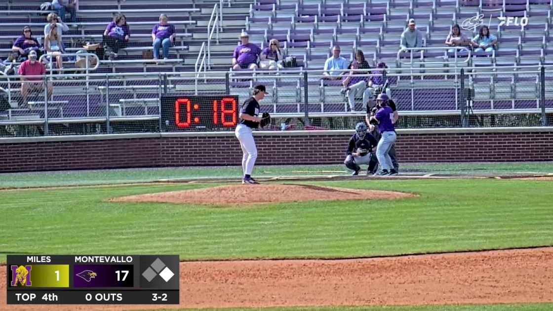 Replay: Montevallo Scores 33 Runs In 7 Innings Vs Miles