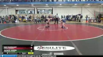 157 lbs Champ. Round 2 - Nick Barnhart, Messiah University vs Patrick Haskin, Greensboro College