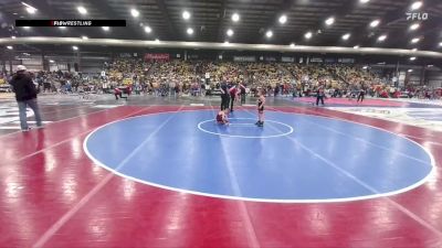 55 lbs Champ. Round 2 - Ridge Anderberg, Mobridge AAU Wrestling vs Ollie Rusk, Whitewood Wrestling Club