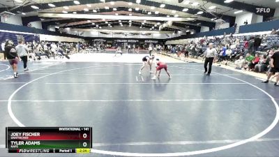 141 lbs Semifinal - Tyler Adams, NAPS vs Joey Fischer, Unattached