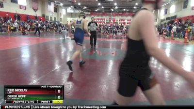 120 lbs Round 3 - Reid Nicklay, LAW vs Derek Hoff, St. Croix Falls