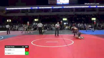 195 lbs Quarterfinal - Mark Ayala, Sunkist Kids Monster Garage vs Hector Haro, Cvbjj