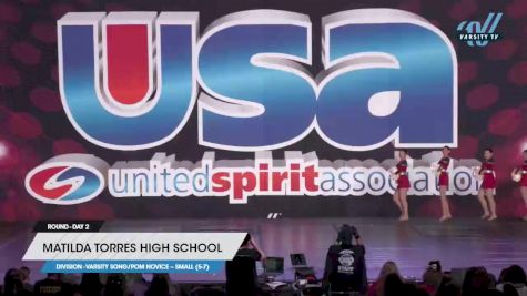 Matilda Torres High School - Varsity Song/Pom Novice -- Small (5-7) [2023 Varsity Song/Pom Novice -- Small (5-7) Day 2] 2023 USA Spirit & Junior Nationals/Collegiate Championships