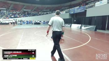 4A-145 lbs Cons. Round 1 - Maverick Heimbuck, Scappoose vs Gabe LaCombe, Hidden Valley