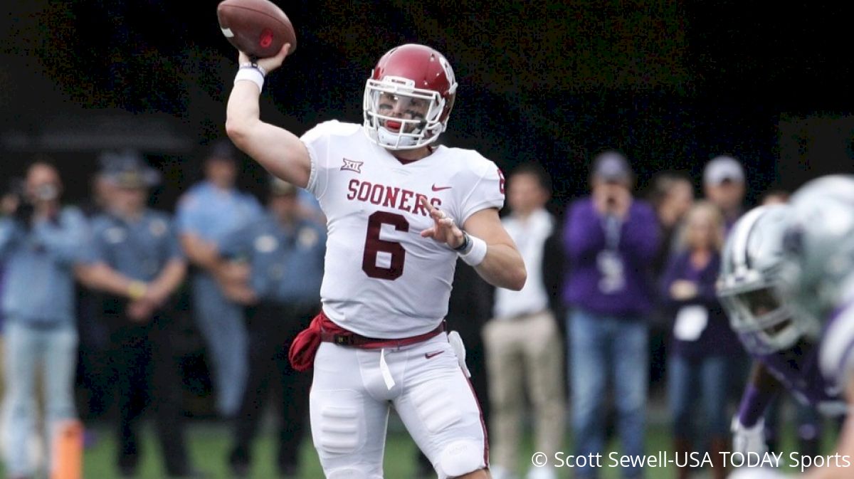 Baker Mayfield Basically Rolled Out Of Bed & Tossed For 410 vs. K-State