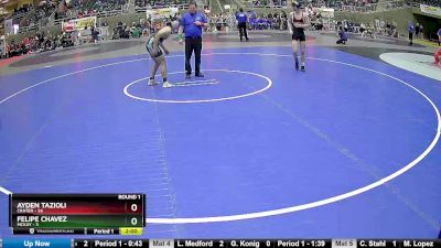 154 lbs Round 1 (4 Team) - Felipe Chavez, McKay vs Ayden Tazioli, Crater