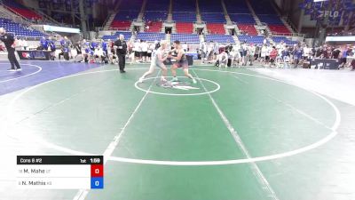 215 lbs Cons 8 #2 - Moroni Mahe, UT vs Noah Mathis, KS