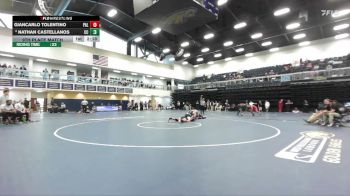 165 lbs 9th Place Match - Giancarlo Tolentino, Palomar College vs Nathan Castellanos, Cerritos College