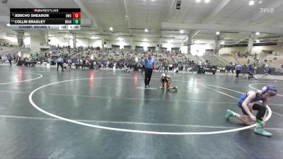 90 lbs Champ. Round 1 - Collin Bradley, Nolensville Wrestling Club vs Jericho Shearon, Blackman Wrestling Club