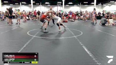 110 lbs Round 1 (4 Team) - Cael Killo, FL Scorpions vs Liam Snow, Warhawks