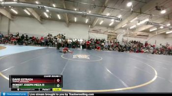 120 lbs Champ. Round 3 - Robert Joseph Meza III, Falcon vs David Estrada, Thomas Jefferson