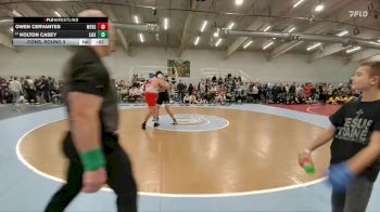 285 lbs Cons. Round 3 - Owen Cervantes, Montrose vs Kolton Casey, Little Axe