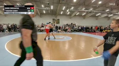 285 lbs Cons. Round 3 - Owen Cervantes, Montrose vs Kolton Casey, Little Axe