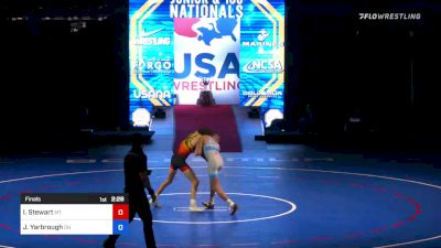 100 lbs Final - Isaac Stewart, Montana vs Javaan Yarbrough, Ohio