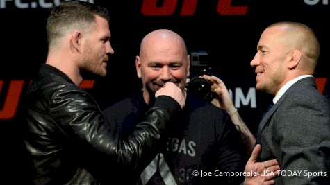 Georges St-Pierre: Michael Bisping Is 'Terrified' To Wrestle Me