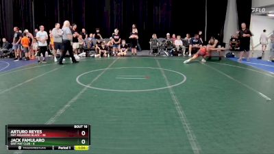 120 lbs Round 4 (8 Team) - Jack Famularo, Grit Mat Club vs Arturo Reyes, Mat Assassins Black