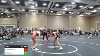 116 lbs Consi Of 8 #2 - Anabelle Serratos, Wolfpack WC vs Eliana Garcia, Pounders WC