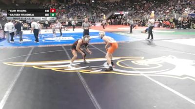 Champ. Round 1 - Carsen Hanshaw, Beatrice vs Liam Moline, Mount Michael Benedictine