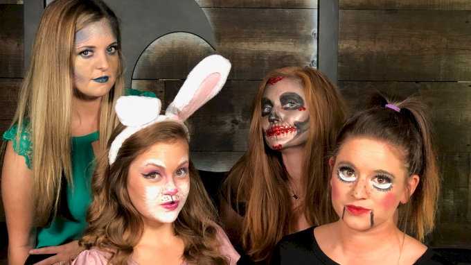 FloCheer 'FACES OFF' In DIY Makeup Challenge