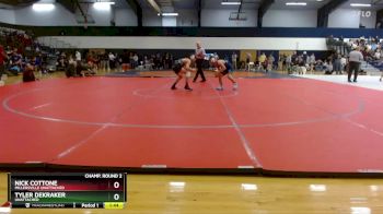 141 lbs Champ. Round 2 - Nick Cottone, Millersville Unattached vs Tyler Dekraker, Unattached
