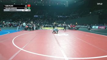 2A/1A Boys 190 Semifinal - Leland Minson, Culver Boys vs Sam Platz, Union / Cove Boys