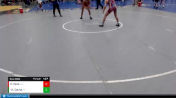 161-170 lbs Semifinal - Kelby Coufal, Aquinas Catholic vs Cesar Cano, Lexington Wrestling Club