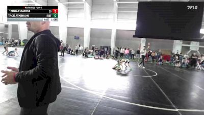 66 lbs Quarterfinal - Edgar Garcia, Colorado Outlaws vs Tace Atkinson, Payson Lion Wrestling Club