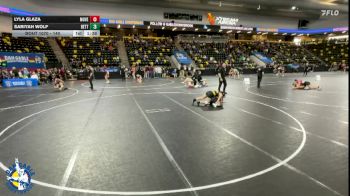 140 lbs 13th Place Match - Lyla Glaza, Mount Vernon vs Sariyah Wolf, Bettendorf