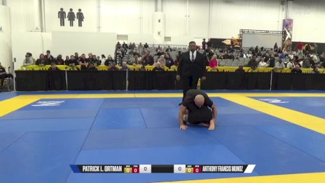 Anthony Francis Munoz vs Patrick L. Ortman 2024 World IBJJF Jiu-Jitsu No-Gi Championship