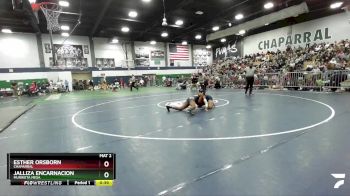 145 lbs Cons. Semi - Esther Orsborn, Chaparral vs Jalliza Encarnacion, Murrieta Mesa