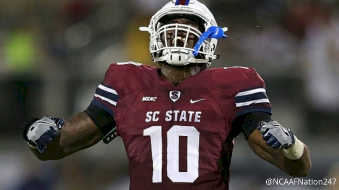 SC State's Darius Leonard proposes to girlfriend following win on senior  day