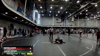 84 lbs Round 9 (10 Team) - Matteo Danise, Mat Assassins vs Carter Watson, U2 Uprising Black