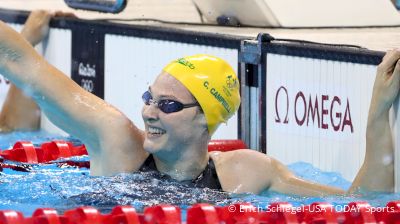 (RACE VIDEO) Cate Campbell's 50.25 100m Free World Record
