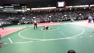 96 lbs Champ. Round 2 - Bryce Miller, LCW3 vs Zane Trainer, GRE3