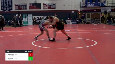 197 lbs Final - Rob Atwood, VMI vs Owen Ayotte, Sacred Heart