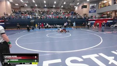 190 lbs Semifinal - Cayden Byrd, Richardson Lake Highlands vs Isaac Sheeren, Klein