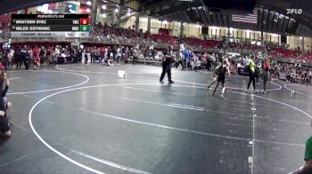 95 lbs Champ. Round 1 - Brayden Stec, Valentine Wrestling Club vs Miles Ostronic, Westside Wrestling Club