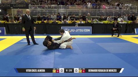 Bernardo Rosalba De Menezes vs Vitor Crizel Almeida 2025 Pan Jiu Jitsu IBJJF Championship
