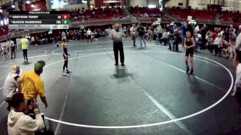 65 lbs 3rd Place Match - Mason Hammons, Fremont Wrestling Club vs Greyson Terry, Nebraska Boyz