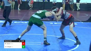 126 lbs Prelims - Matt Cosio, Bedford NH vs Hunter Verge, St. Johnsbury