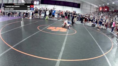 110 lbs Semis - Jacob Willaman, Beast Mode Wrestling vs Davis Lenz, Burnett Trained Wrestling