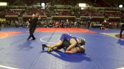 250 lbs Champ. Round 1 - Tayden Norby, Team Champs vs Owen Coody, Rapid City Stevens