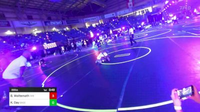 88 lbs Consolation - Baylor Waltemath, 308 Wr Ac vs Kalyena Day, Basement Boys