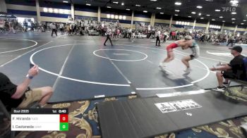 113 lbs Consi Of 16 #1 - Francisco Miranda, Tucson Cyclones vs Isaac Castaneda, Canyon Springs HS